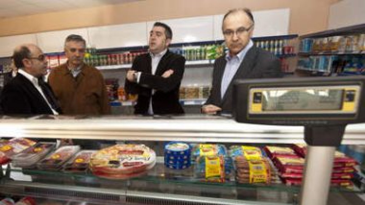 El presidente de la Diputación de Valladolid, Ramiro Ruiz Medrano, en la inauguración .