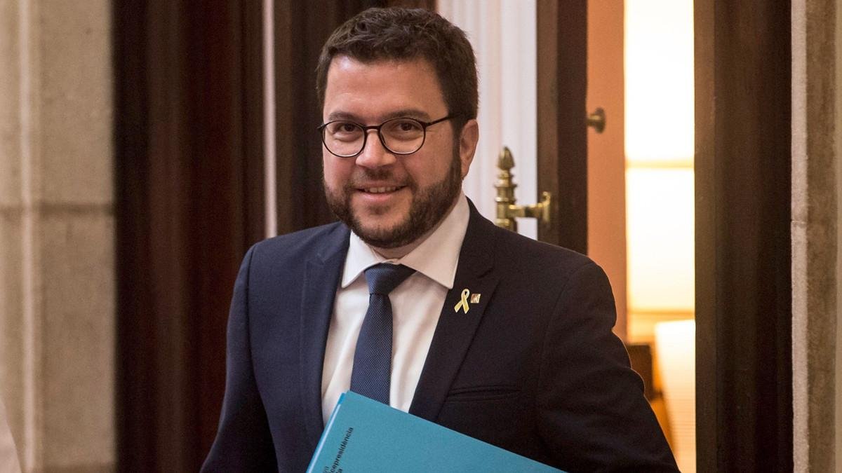 El vicepresidente del Govern y conseller de Economía, Pere Aragonès