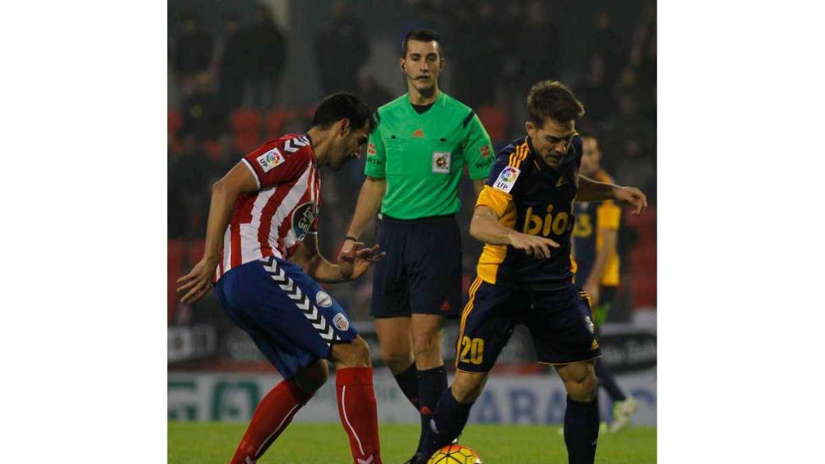 La Deportiva empezó su mala racha en Lugo. J. PASTRANA