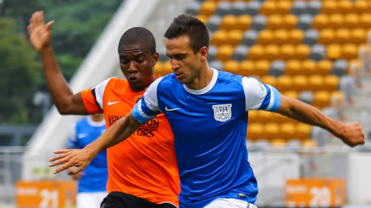 Diego Cascón fichó por el Kitchee SC de Hong Kong en el 2014 y ahora jugará en el América de Cali.