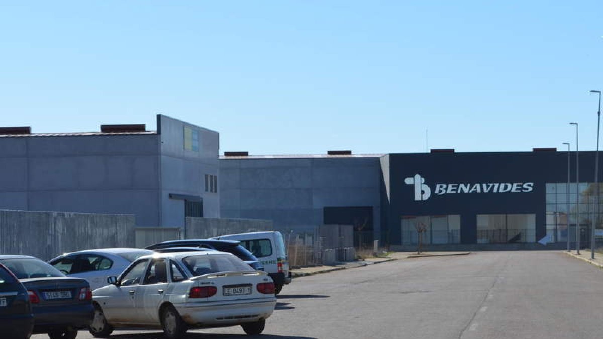 Imagen del polígono industrial de Santa María del Páramo.