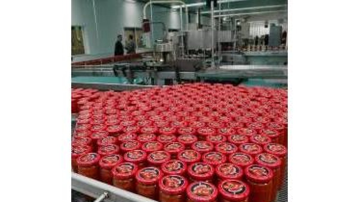 Botes de fritada de IBSA en la factoría