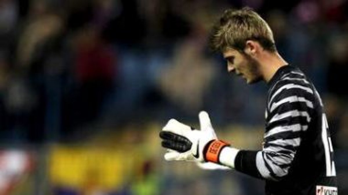 David de Gea es la gran esperanza del equipo colchonero.