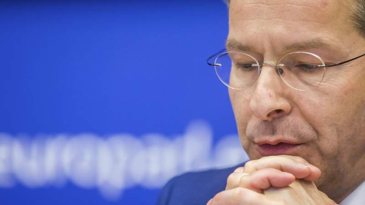 El presidente del Eurogrupo, Jeroen Dijsselbloem. STEPHANIE LECOCQ