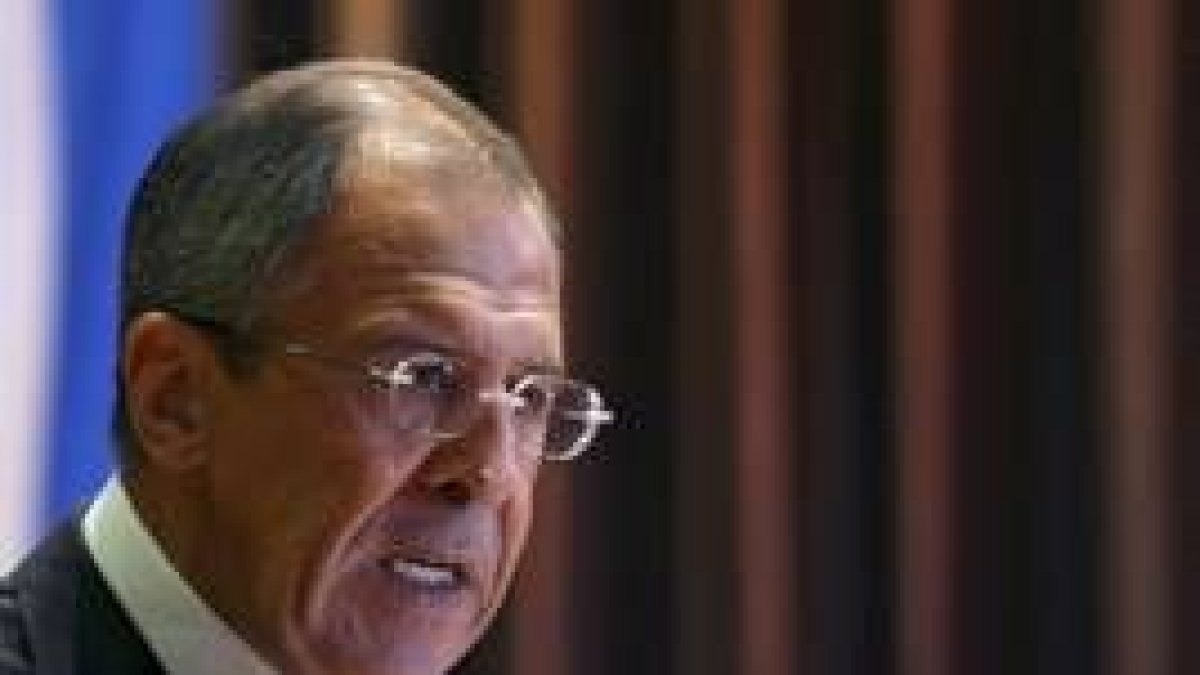 El ministro de Asuntos Exteriores ruso, Sergei Lavrov