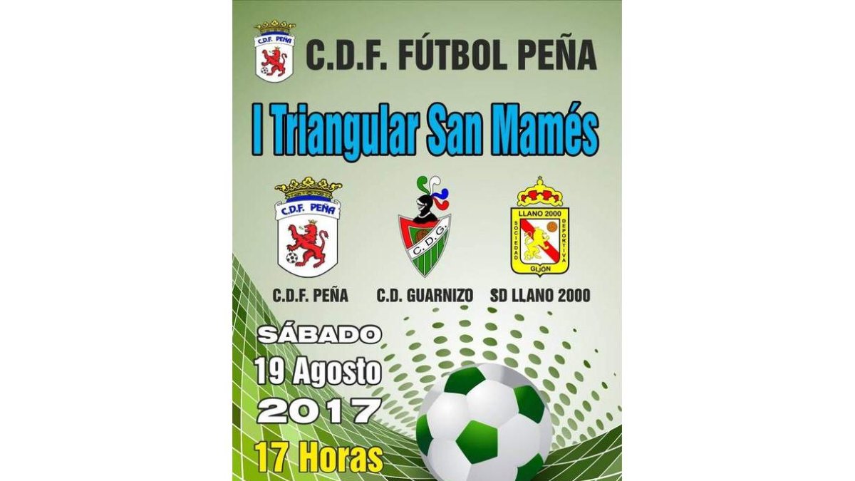 Cartel anunciador del torneo. DL