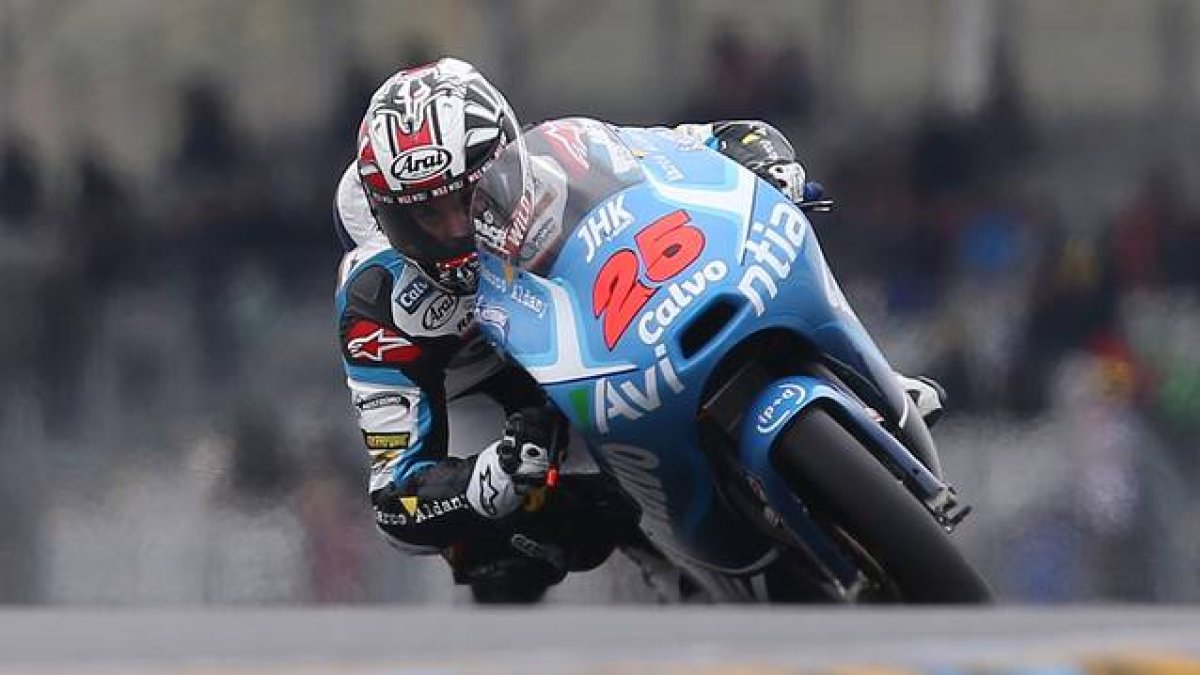 Maverick Viñales, en Le Mans.