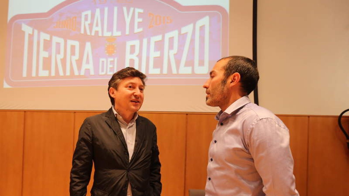 Samuel Folgueral y Conrado Fernández, en la presentación.