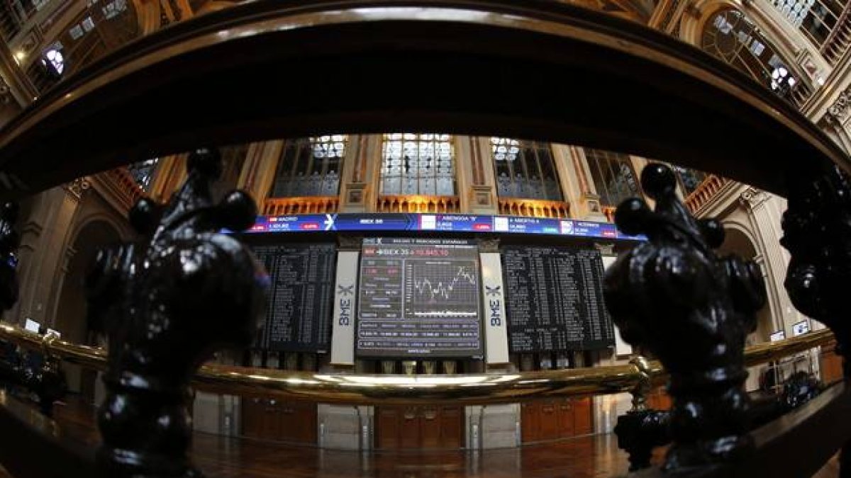 La Bolsa de Madrid, el pasado viernes.