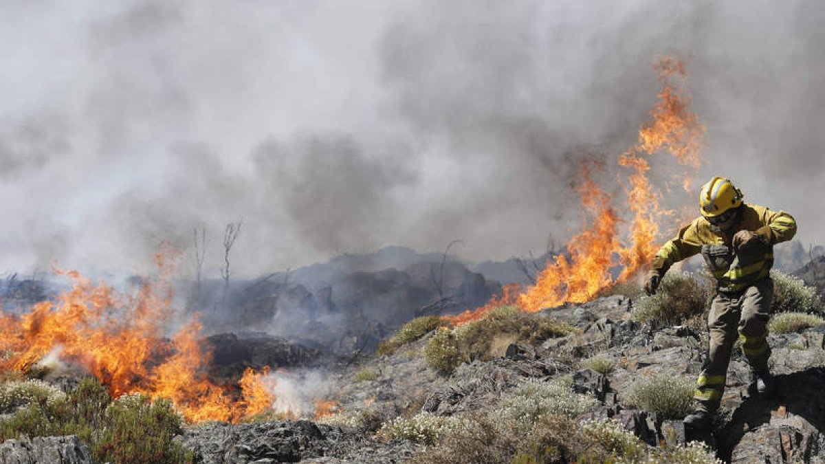 El humo de los incendios afecta a la capa de ozono. J. F. SALVADORES