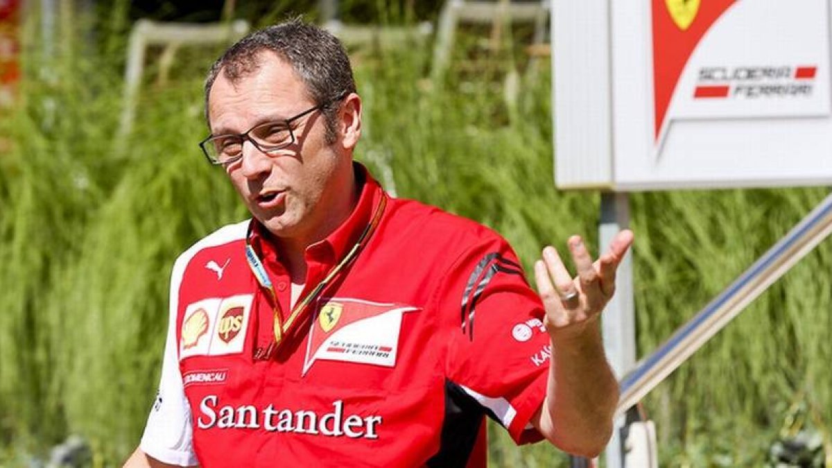 Stefano Domenicali, durante el GP de Baréin, en el circuito de Sakhir.