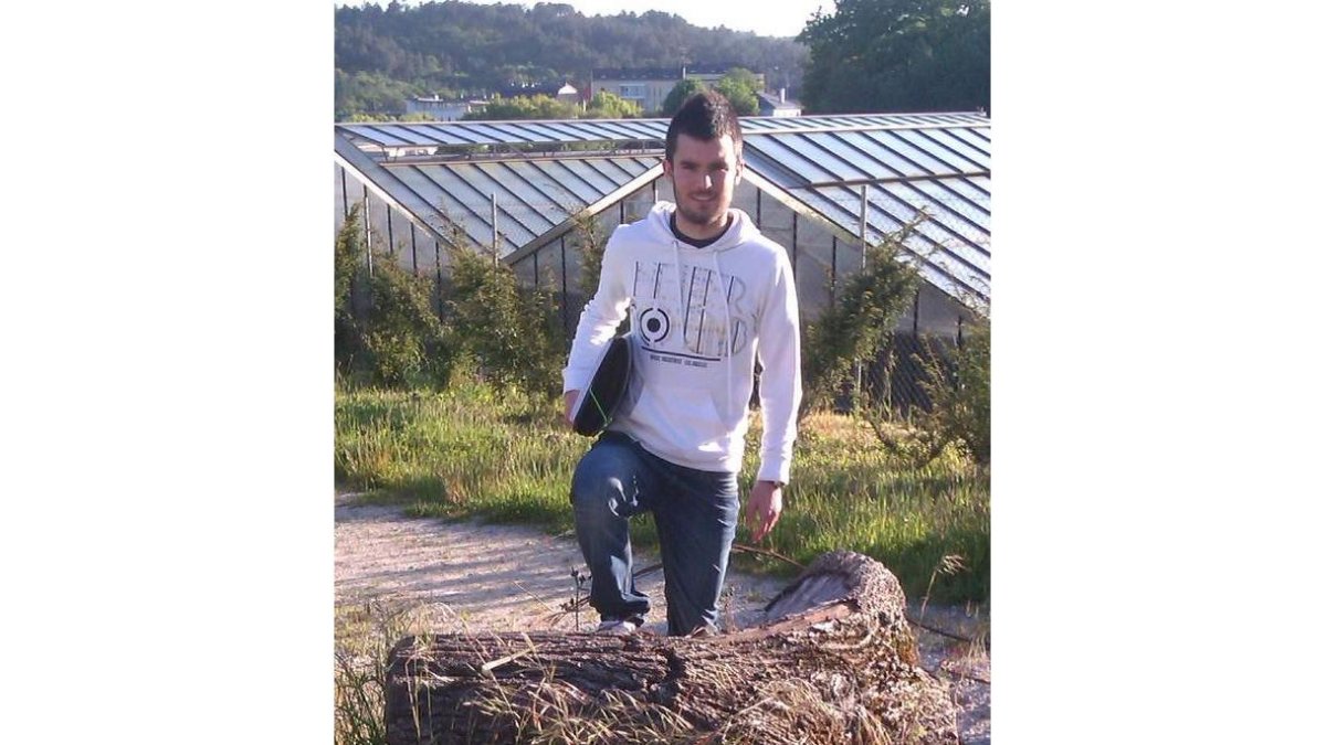 Sergio González estudia su segunda carrera, Ingeniería de Montes.