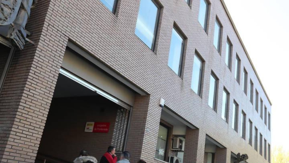 Sede de los juzgados en Ponferrada.