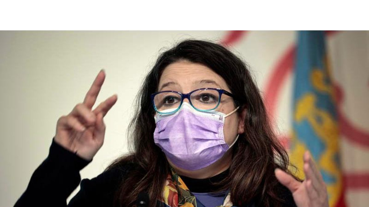 La vicepresidenta de la Comunidad de Valencia Mónica Oltra. BIEL ALIÑO