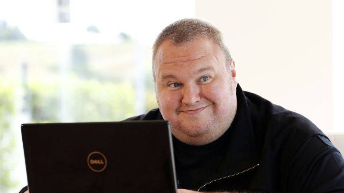 Kim Dotcom.