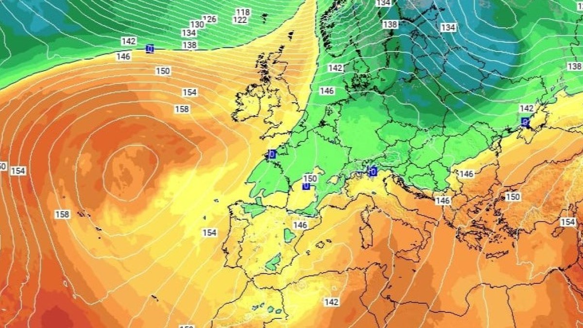 Predicción para mediados de la próxima semana, con temperaturas más bajas. METEORED