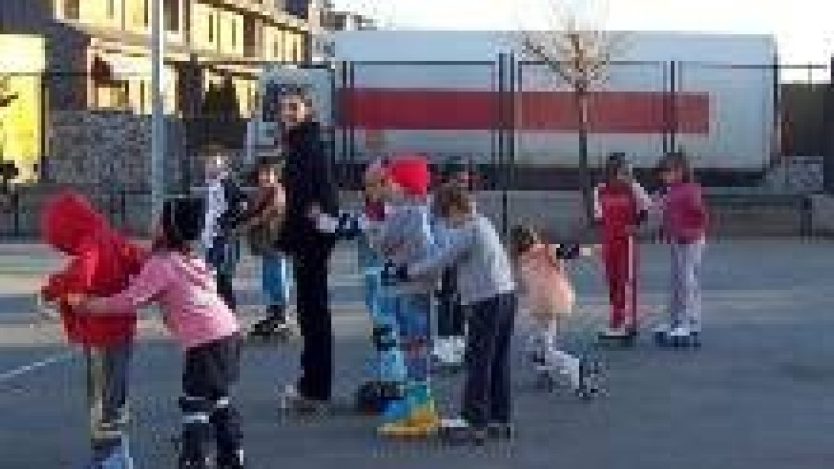 Los niños y los padres de San Andrés pueden disfrutar de clases de patinaje