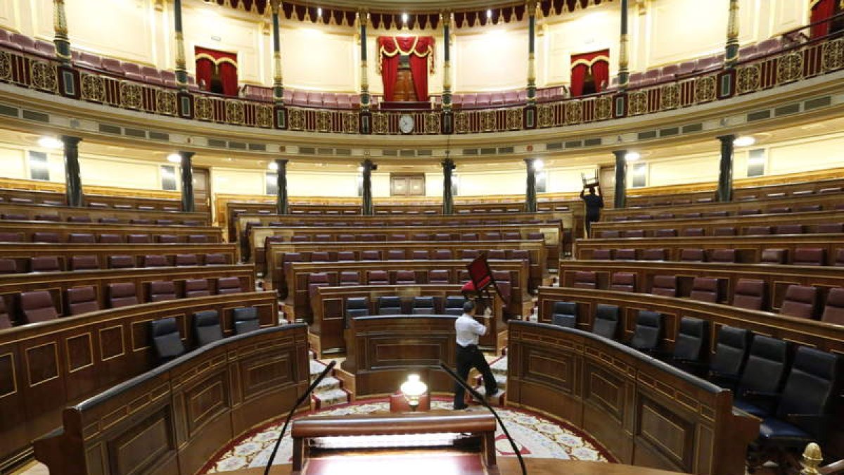 Preparativos en el Congreso de cara al debate del estado de la Nación.