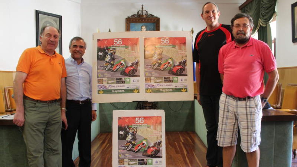 José Luis Falagán, José Miguel Palazuelo, José Ignacio Salgado y Amador Folgado.