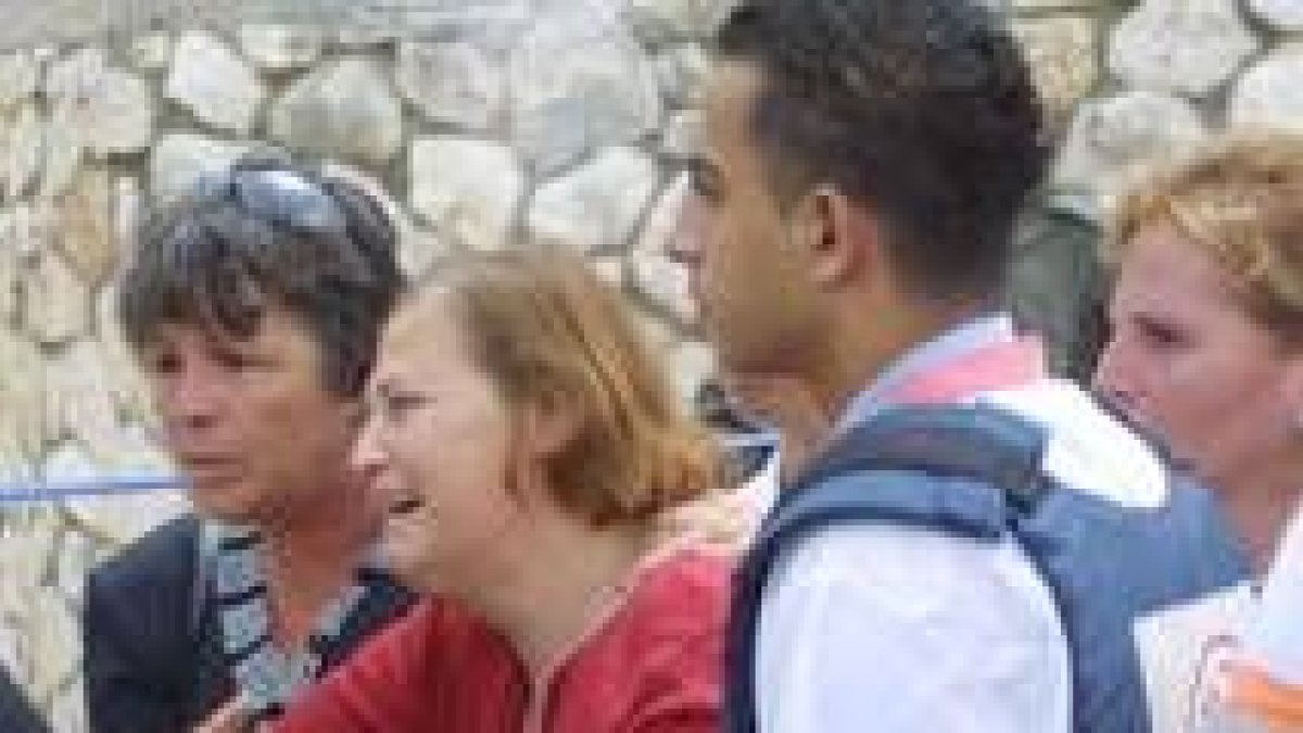 La madre del joven israelí asesinado por el ataque de misiles del Líbano