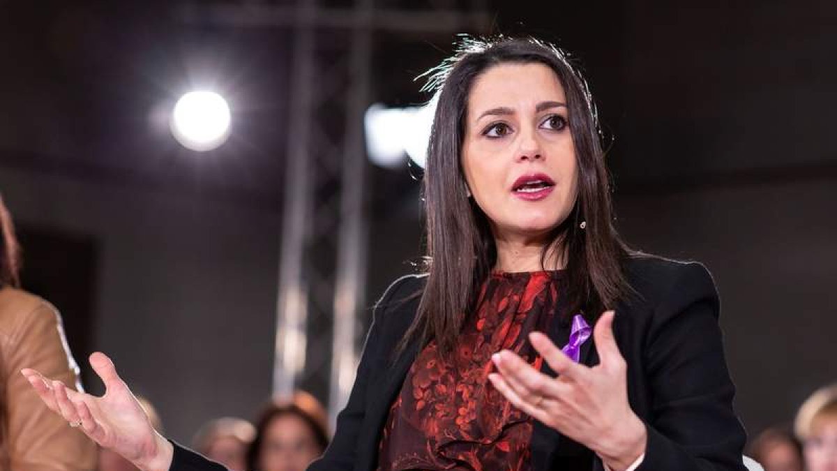 Inés Arrimadas en el encuentro de Mujeres Liberales, organizado por Cs en Málaga.