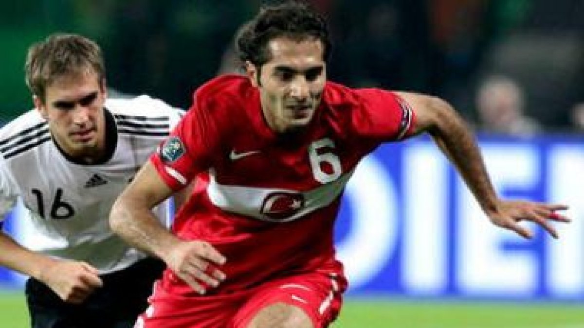 El centrocampista turco del Bayern de Munich, Hamit Altintop, nuevo jugador del Real Madrid.