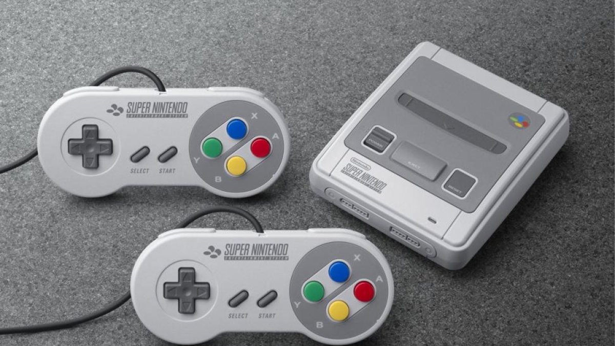 La Super Nintendo Classic Mini.