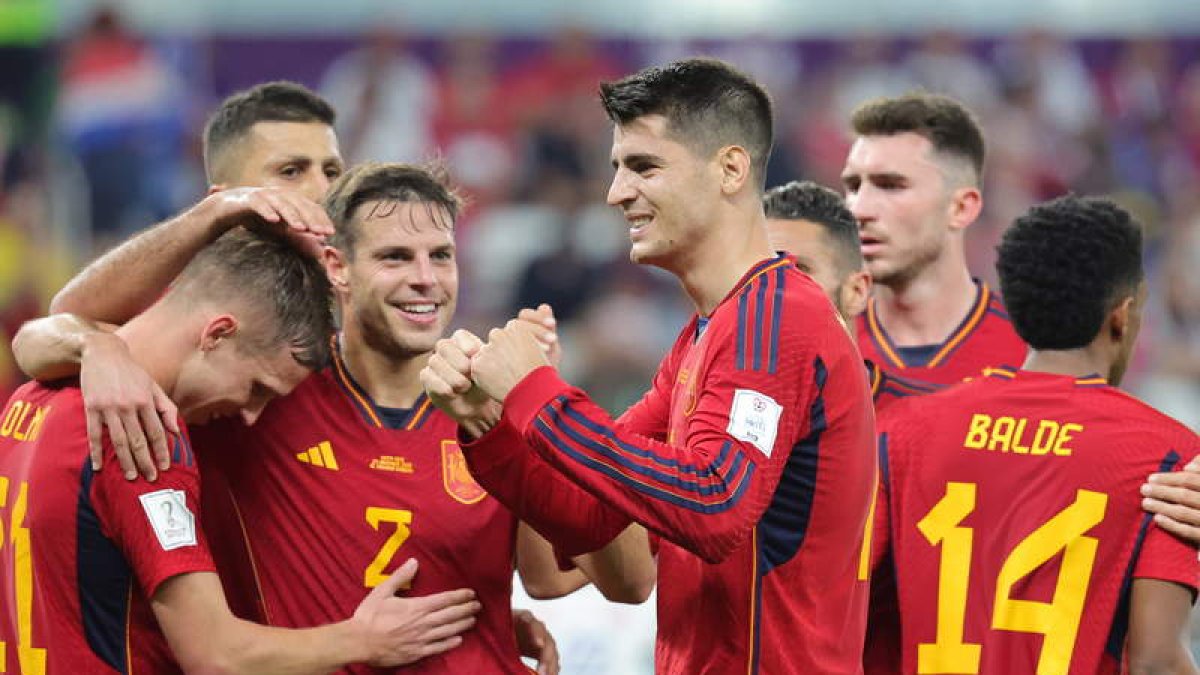 La selección española sube hasta el segundo puesto en el ránking de favoritas al Mundial. ABIR SULTAN
