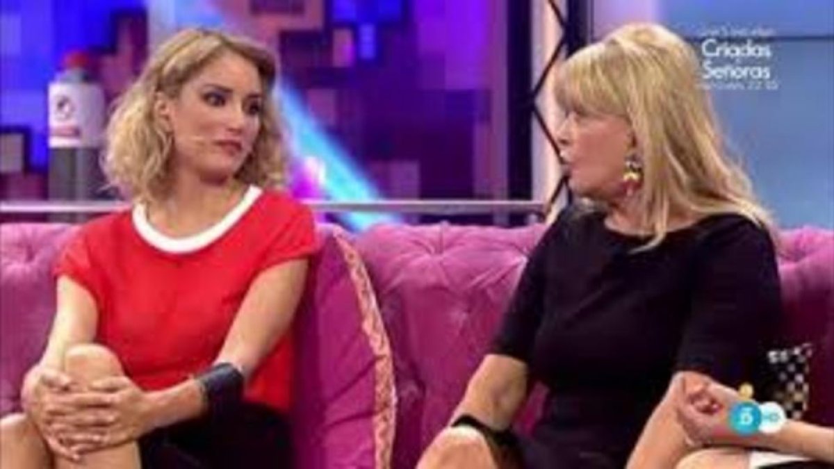 Alba Carrillo y Bárbara Rey, en 'Hable con ellas'.