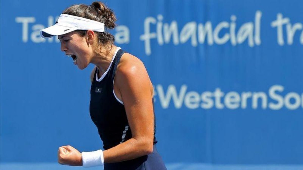 Muguruza, en Cincinnati.