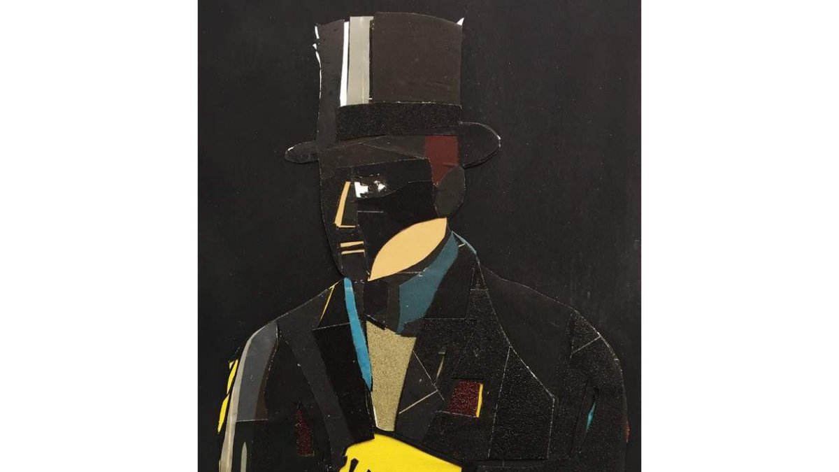 La obra ‘Ramoneur’ de Eduardo Arroyo. CORTESÍA DE ÁLVARO ALCÁZAR