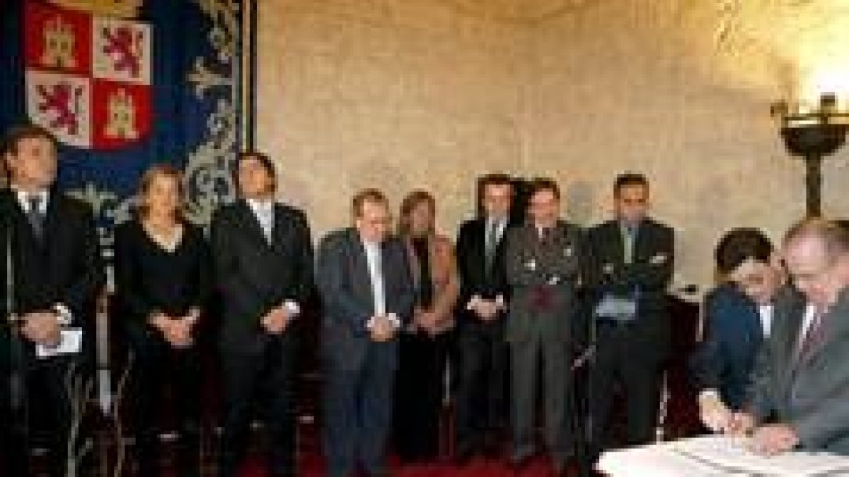 La sesión estuvo rodeada de un buen ambiente político