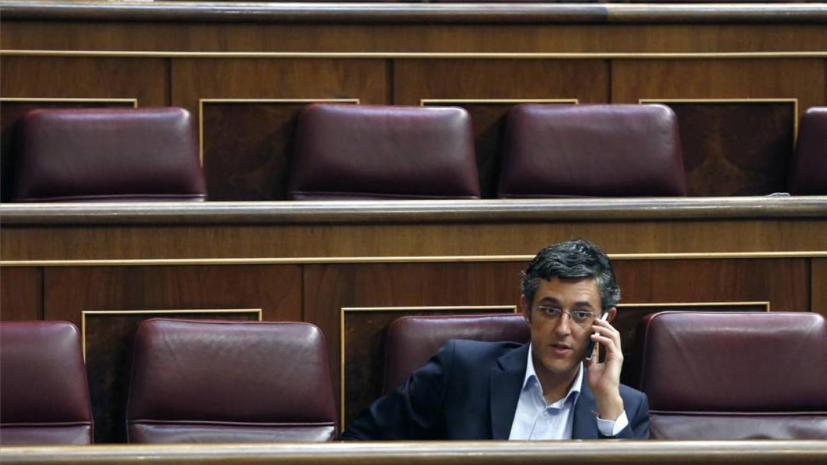 Eduardo Madina en el Congreso de los diputados