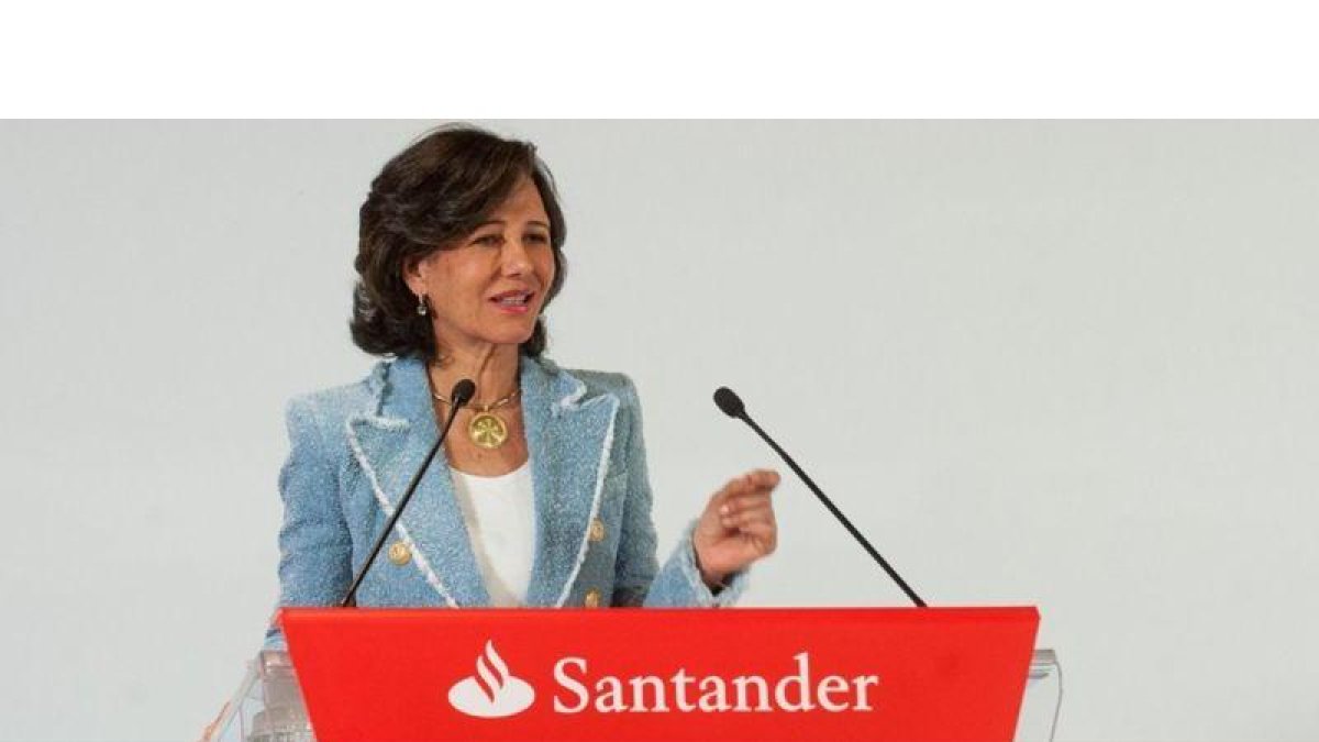 Ana Botín, presidenta del Banco de Santander.
