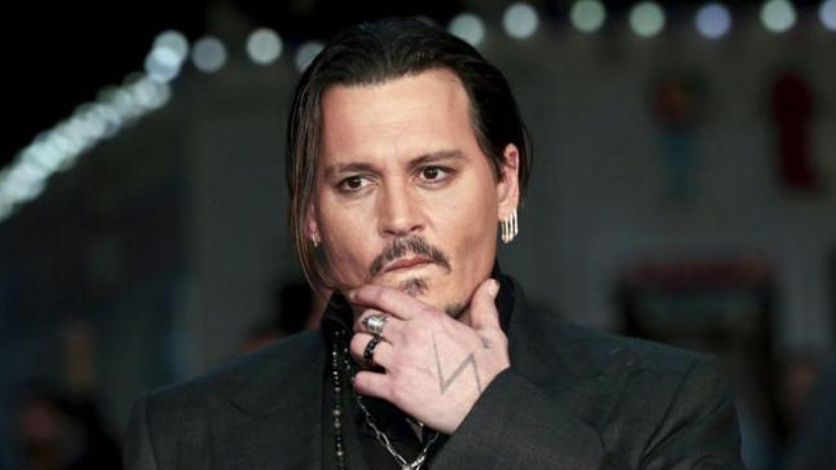 El actor Johnny Depp.
