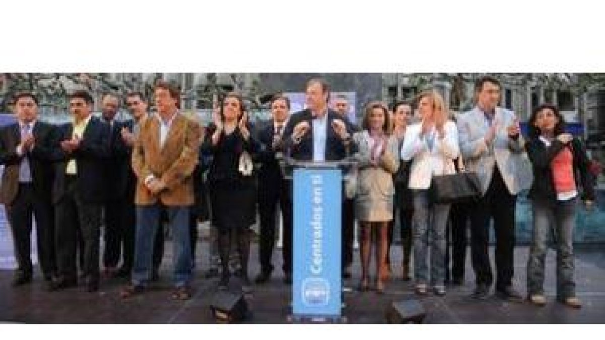 Los candidatos del Partido Popular a las Cortes de Castilla y León por la provincia.