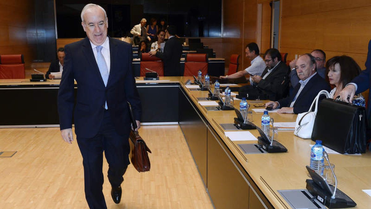 El presidente del Consejo de Cuentas de Castilla y León, . N. GALLEGO
