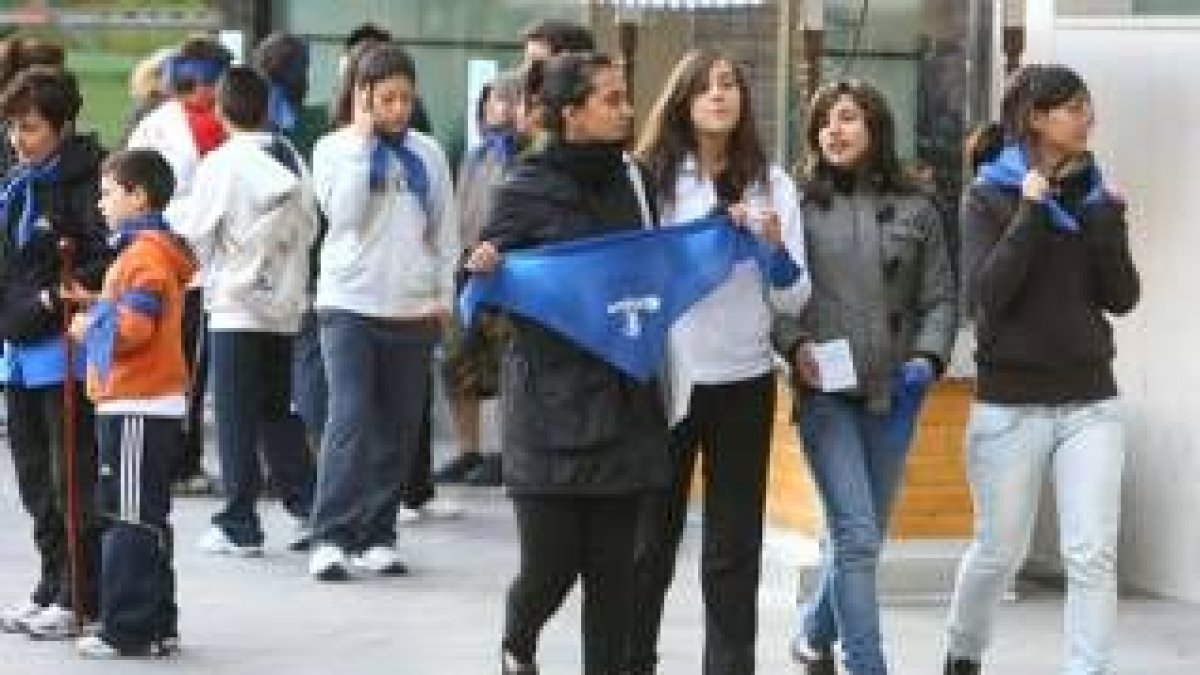 La marcha del Consejo de la Juventud también fue un éxito