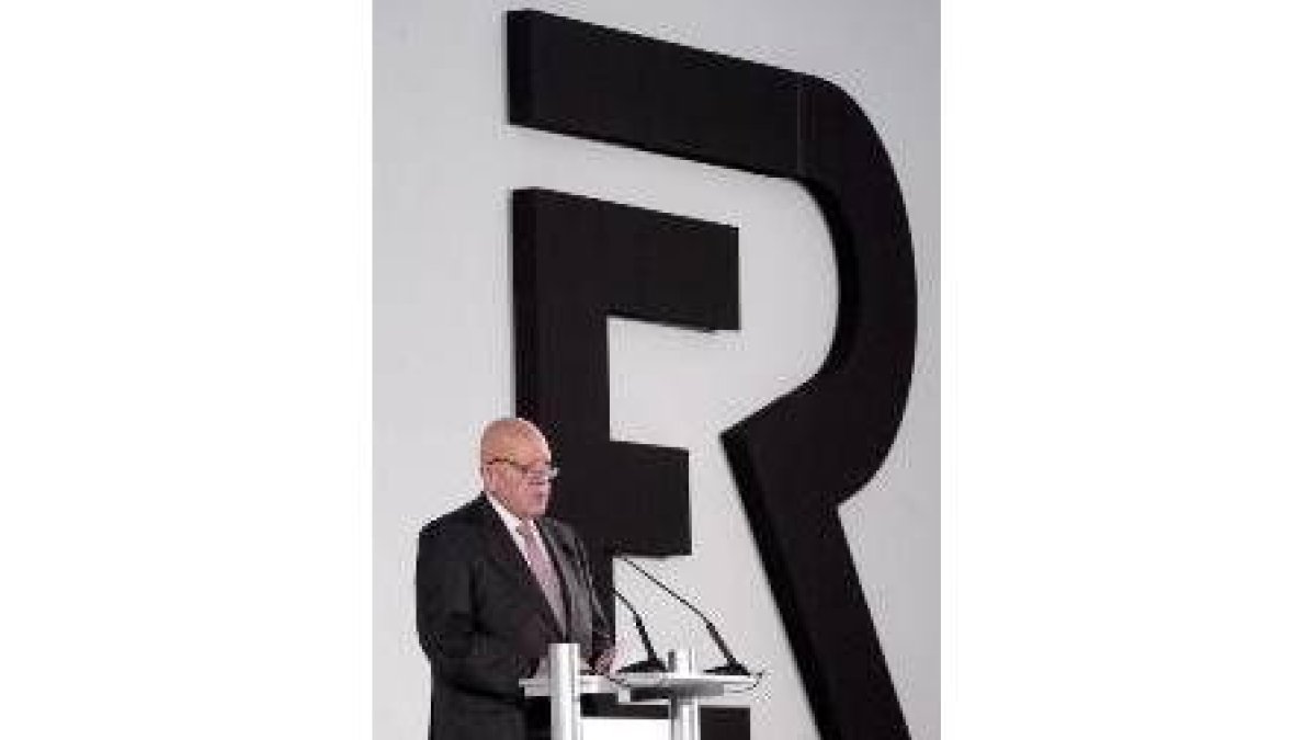 Manuel López Cachero, presidente de Aenor, durante su intervención