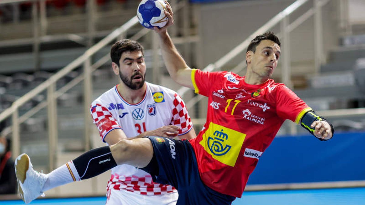 España no pudo superar el exigente escollo que representó la selección de Croacia. RFEBM