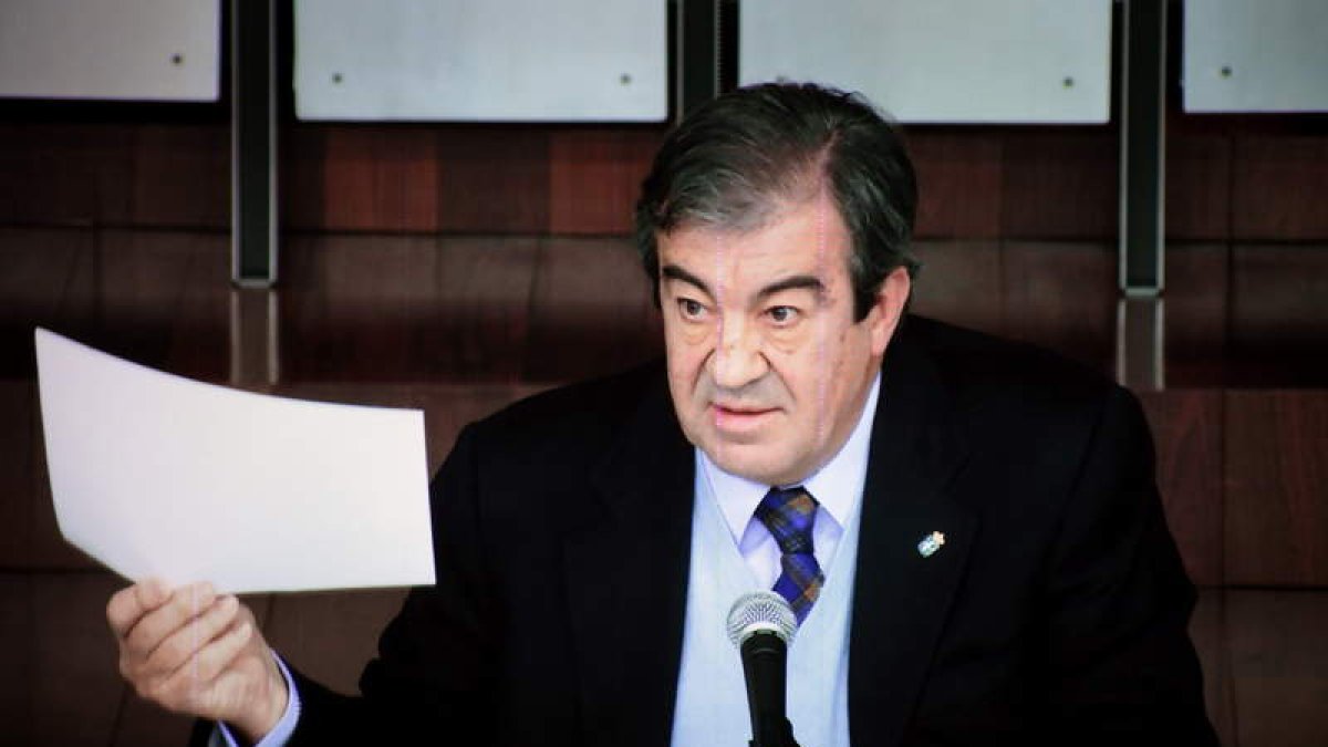 El ex ministro, en su comparencencia ante el juez.