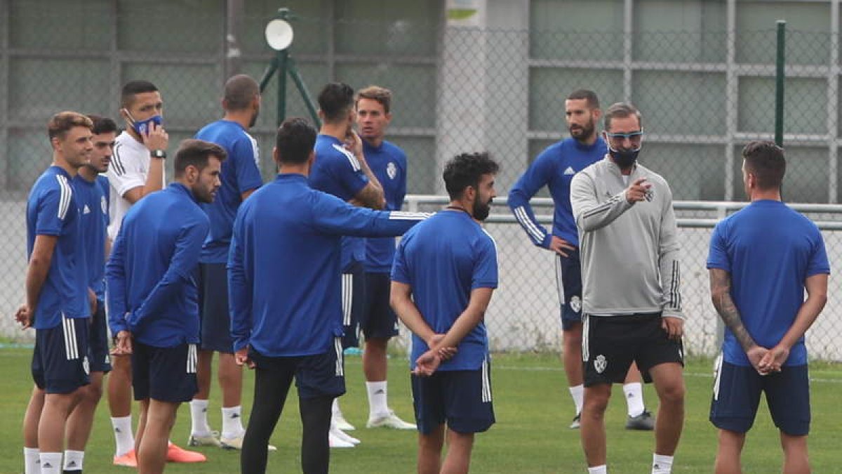 La plantilla de la SD Ponferradina comienza hoy los entrenamientos. ANA F. BARREDO