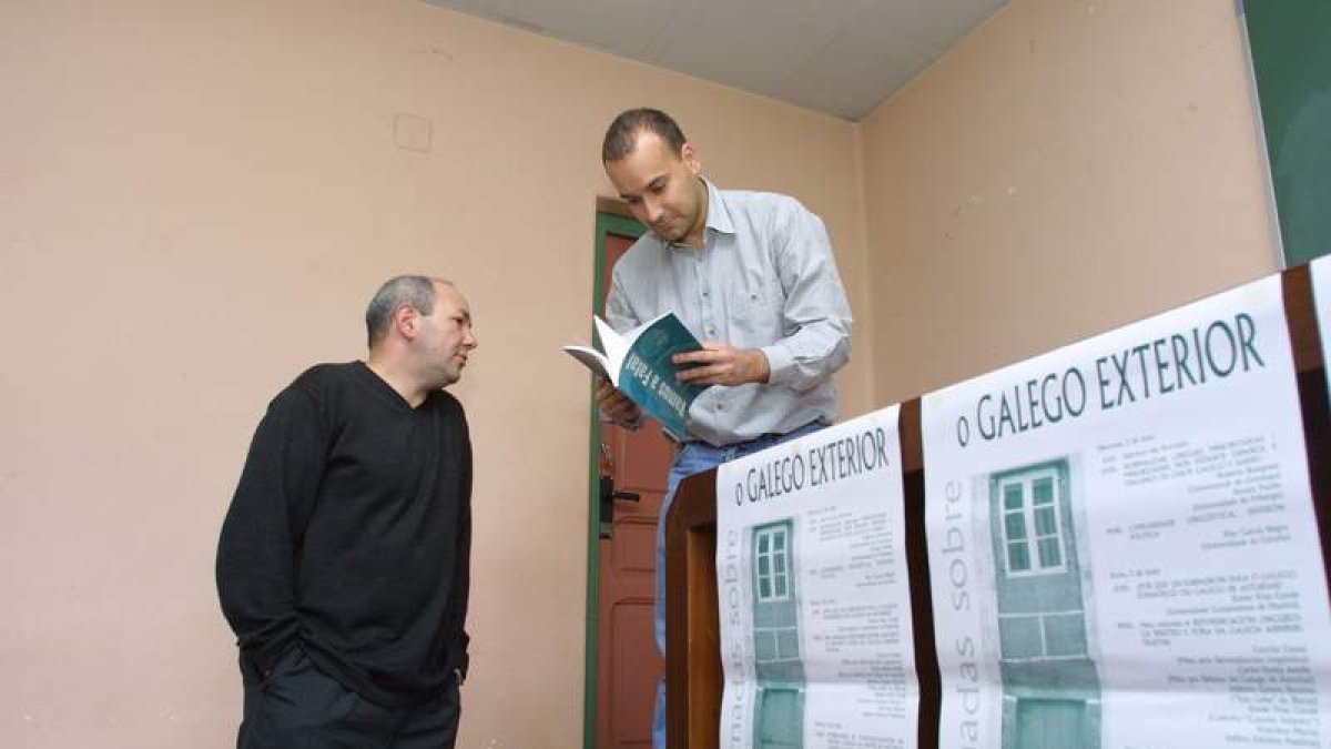 Imagen de archivo de jornadas sobre el gallego en el Bierzo. L. DE LA MATA