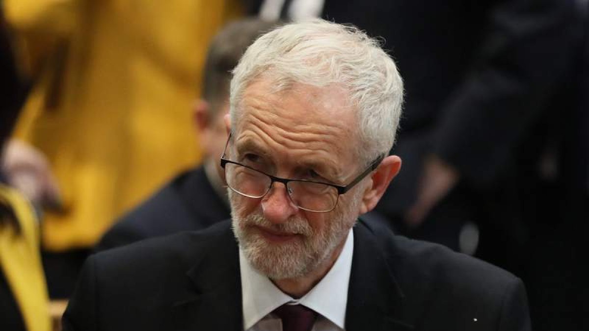 El líder de la oposición británica, el laborista Jeremy Corbyn. BRIAN LAWLESS