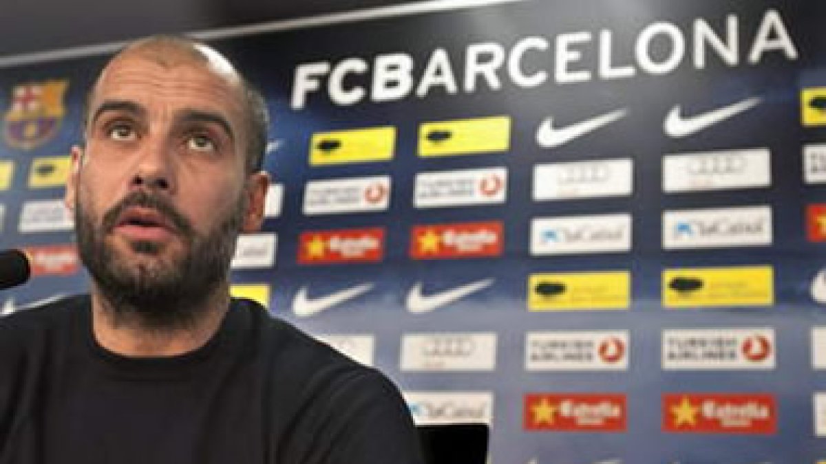 Guardiola habló sobre el partido contra el Mallorca.