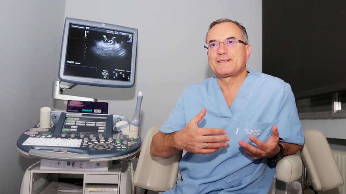 Florentino Garrido, responsable del Centro Ginecológico de la clínica San Francisco. SECUNDINO PÉREZ