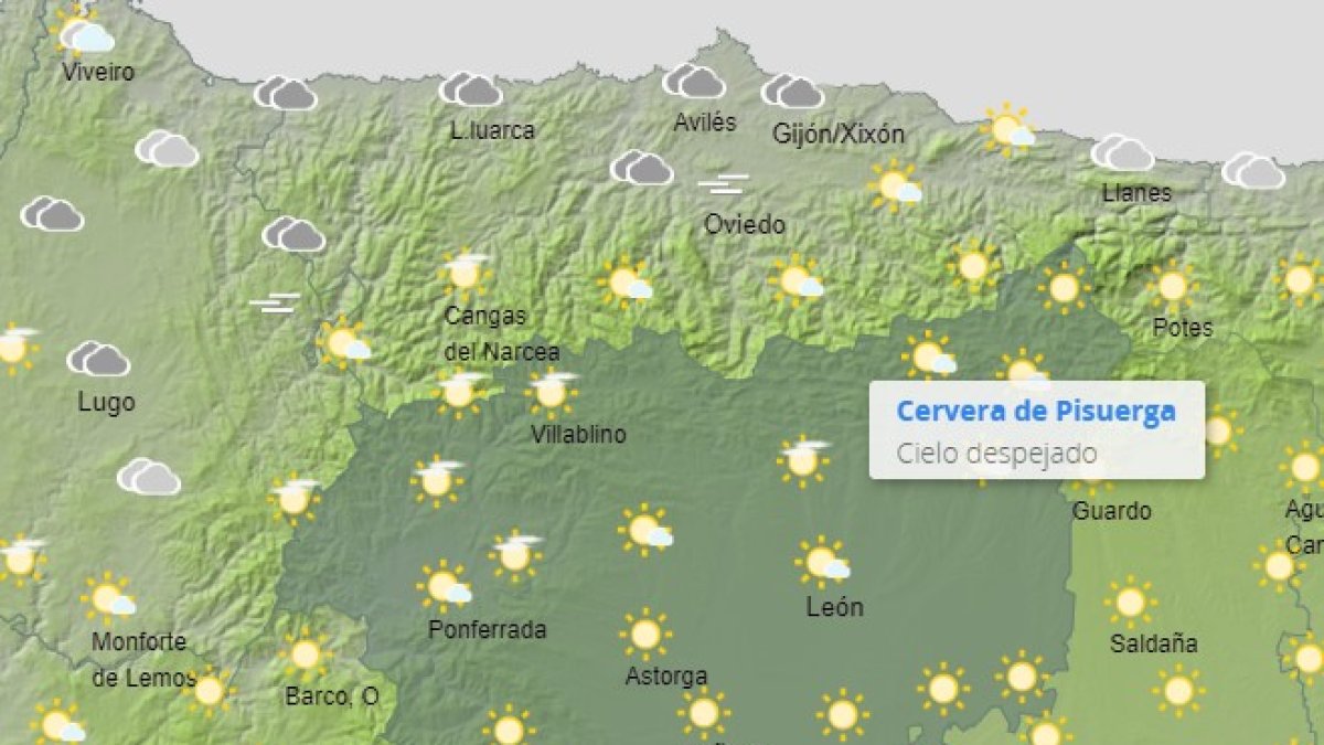 Previsión del tiempo para hoy, 30 de agosto 2022. AEMET