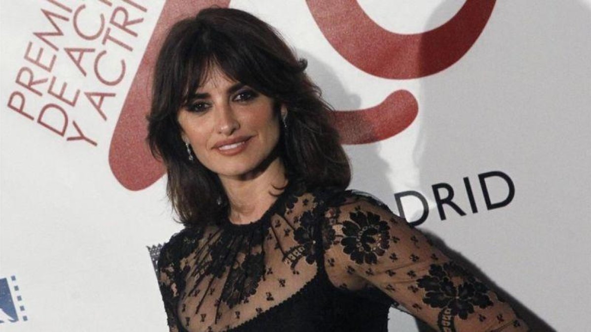 La actriz madrileña Penélope Cruz, en la gala de los Premios de la Unión de Actores y Actrices, el pasado 13 de marzo en Madrid.