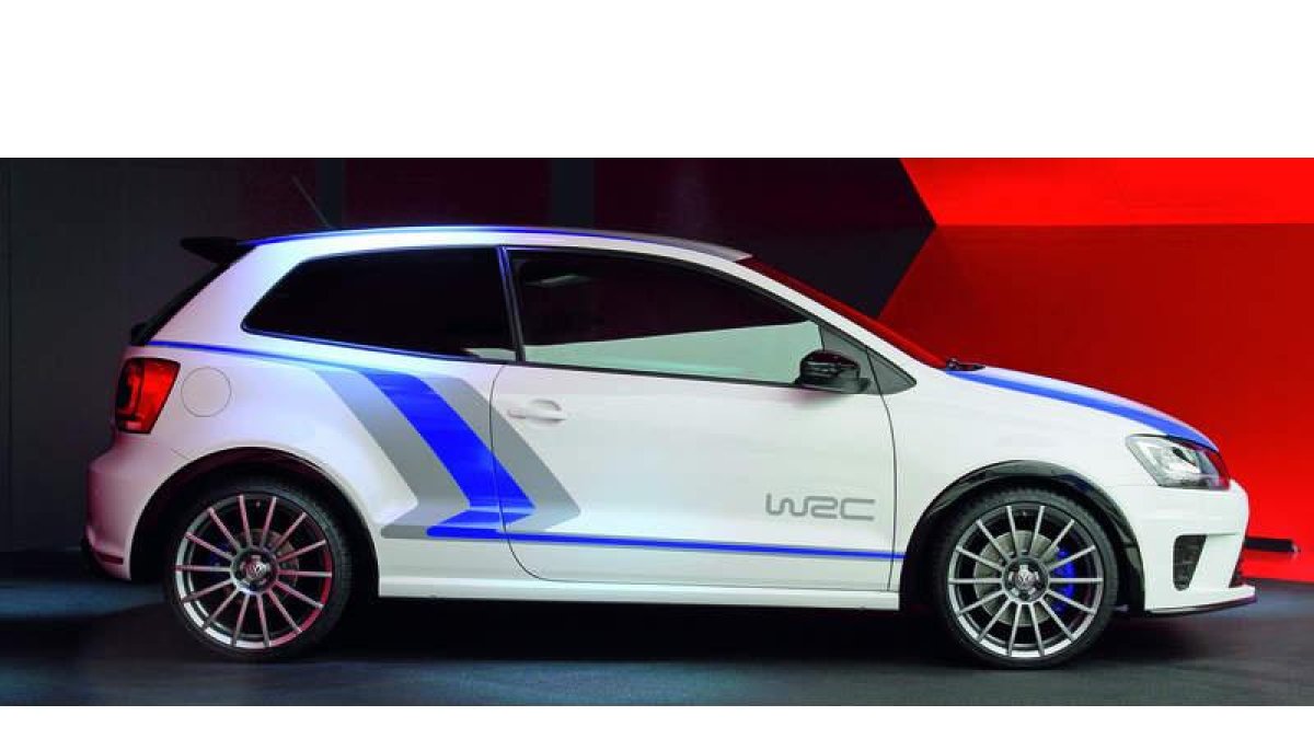 Silueta «de carreras» en la versión de calle del Polo R-WRC.