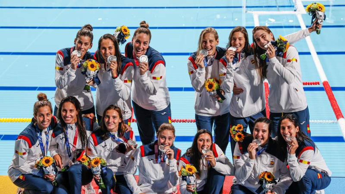 Las ‘guerras del agua’ sólo cedieron frente a Estados Unidos en la final de los Juegos. LAVANDEIRA